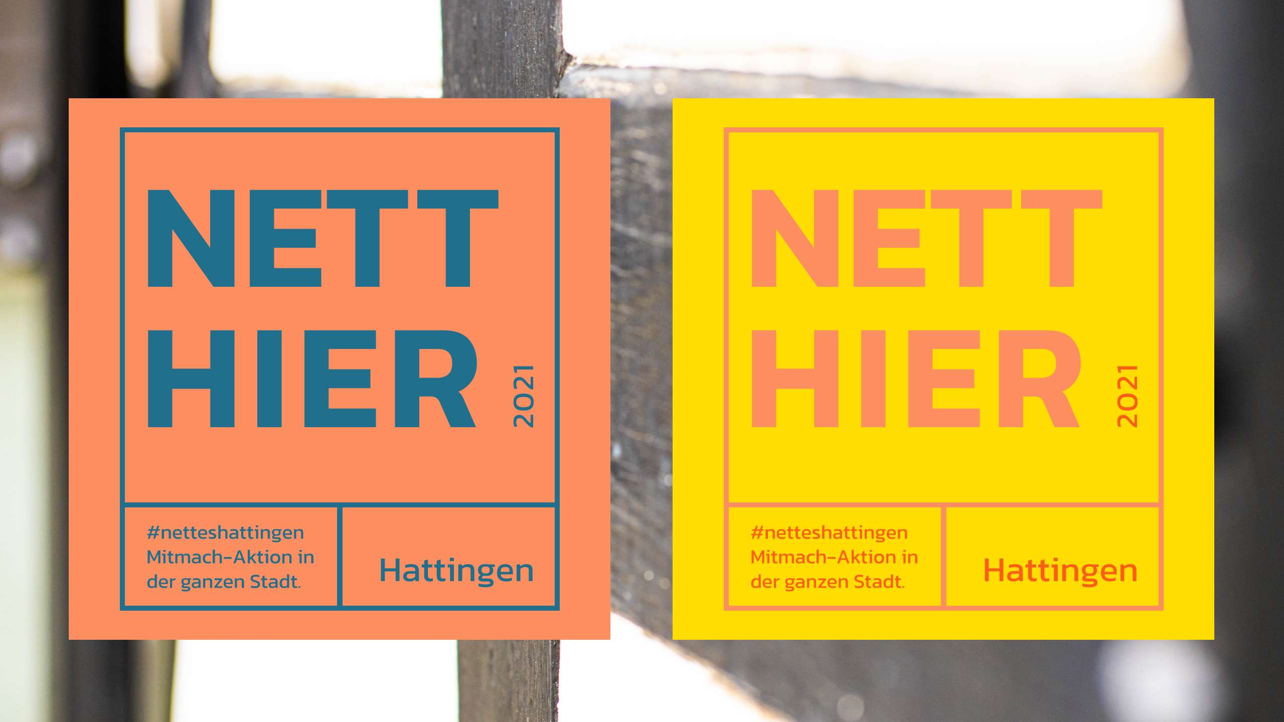 gut besuchter Marktplatz in Hattingen Blankenstein mit den Bäumen der Wanderbaum-Allee