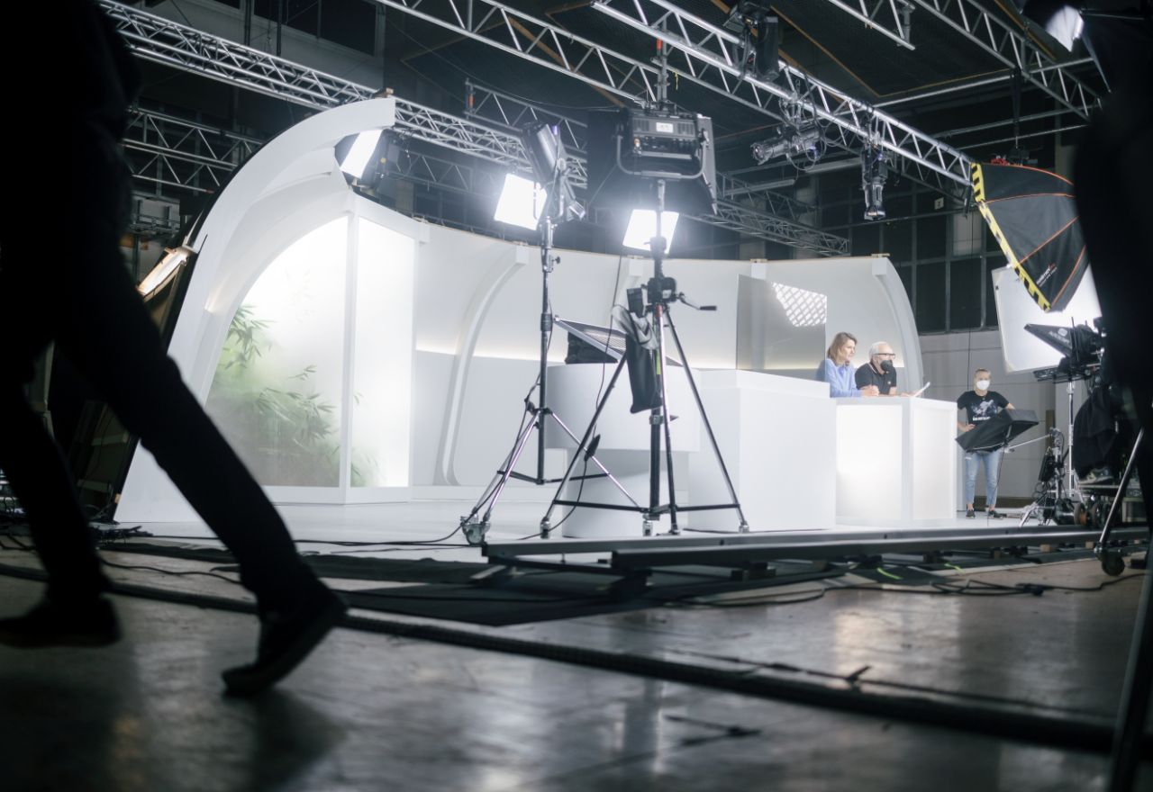 Studioaufnahme Wissen vor acht Studio Redesign, Foto: Charlotte Wulff