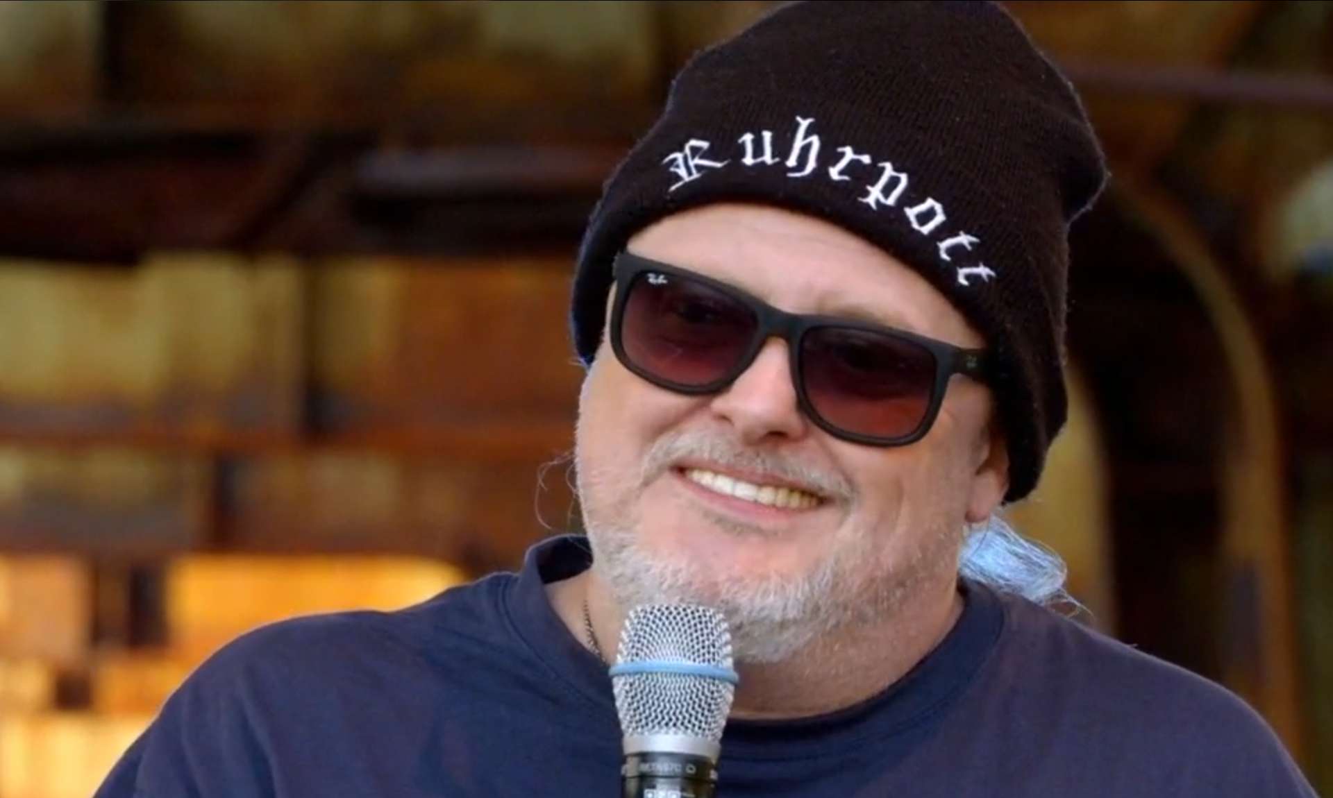 Markus Krebs auf der Bühne von Zum Lachen ins Revier
